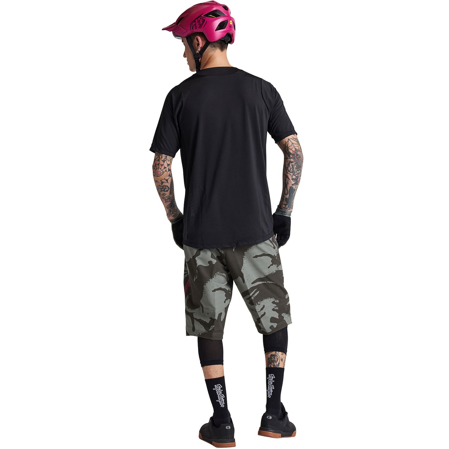 Skyline Short Sleeve  Jersey Mono Black