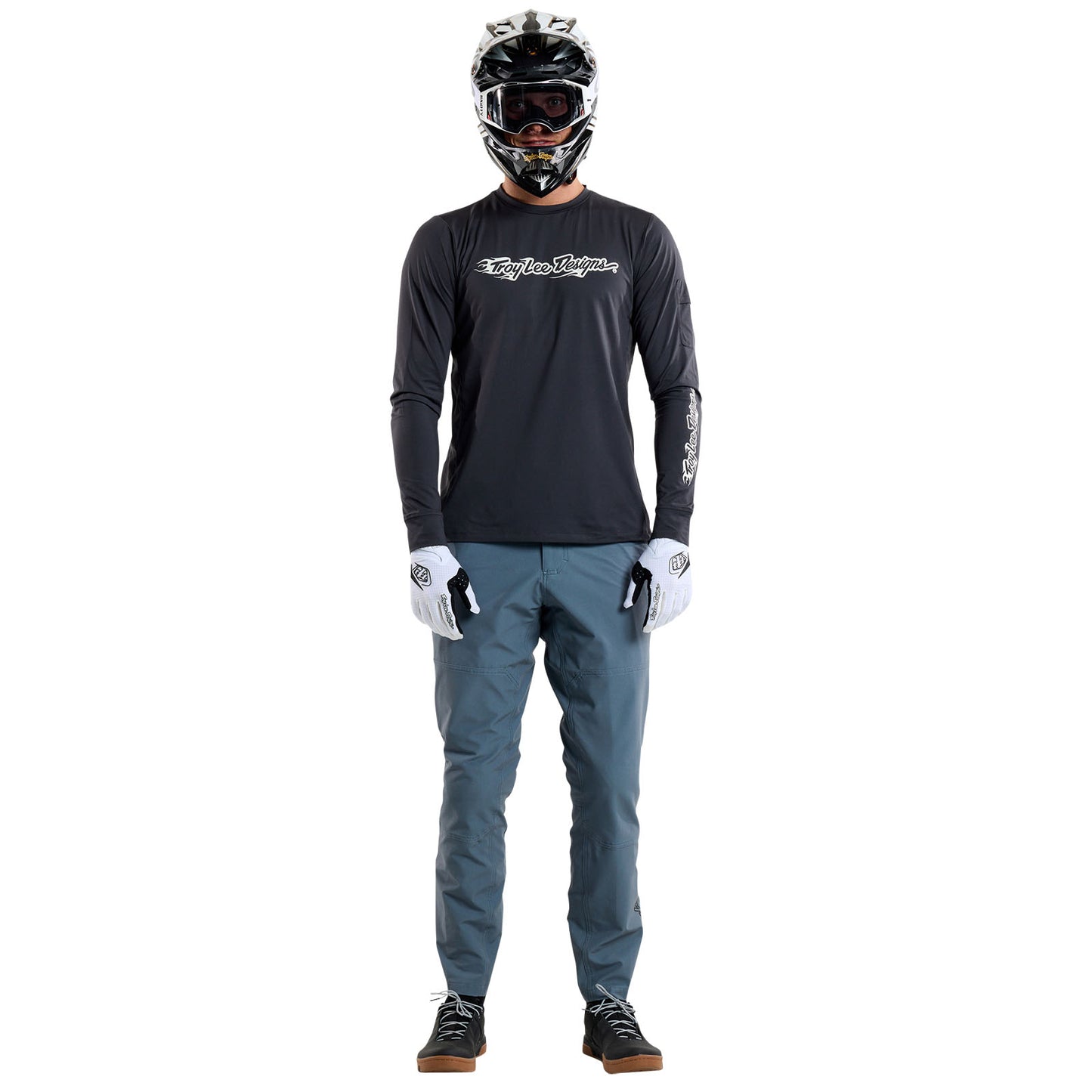 Ruckus Long Travel Pant Mono Steel Blue