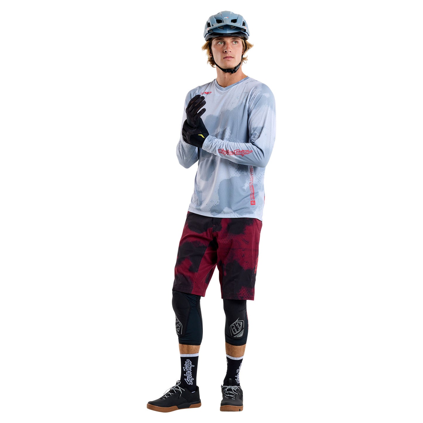Skyline Air Long Sleeve Jersey Flared Concrete